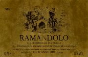Colli orientale del Fruili Ramandolo G Dri